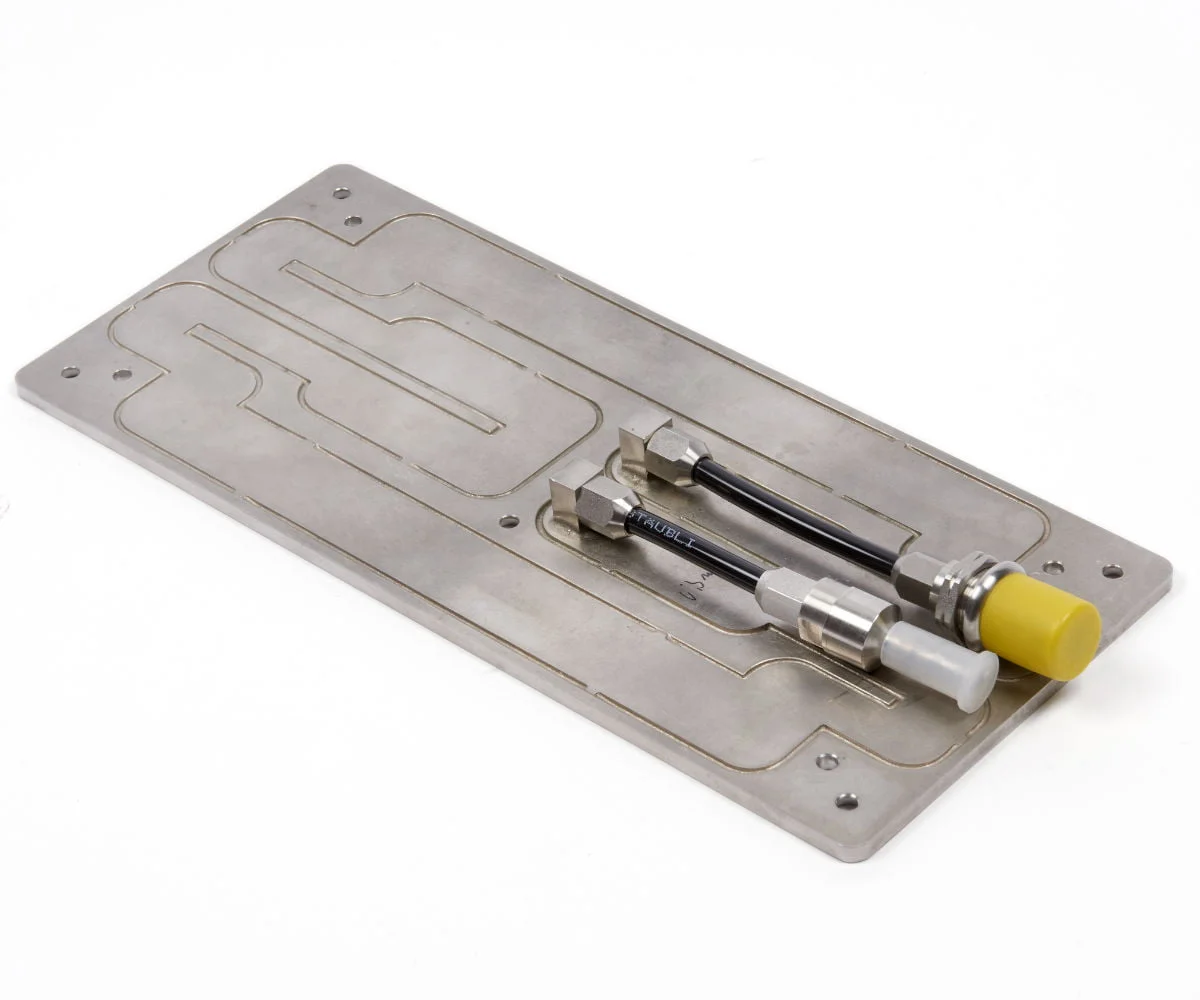 Alu vacuum brazed cold plate rack
